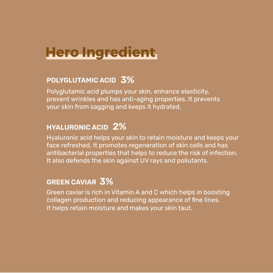 Face Serum ingredient