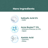 2% Salicylic Acid Syndet Soap for Acne, Pimples & Oil Control | 75g