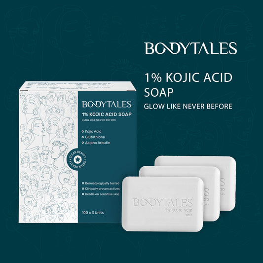 1% Kojic Acid Syndet Soap for Pigmentation & Uneven Skin Tone