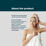 1% Kojic Acid Syndet Soap for Pigmentation & Uneven Skin Tone