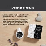 All-in-One Lip Balm with Multi Peptides for Lip Plumping, Hydration & Repair – 15 g