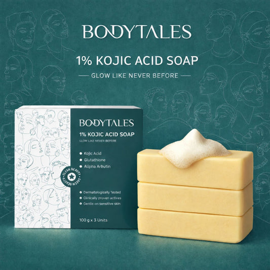 1% Kojic Acid Syndet Soap for Pigmentation & Uneven Skin Tone