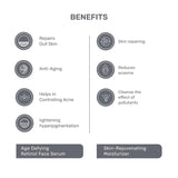 Benefits Youth Renewal Duo serum and moisturizer