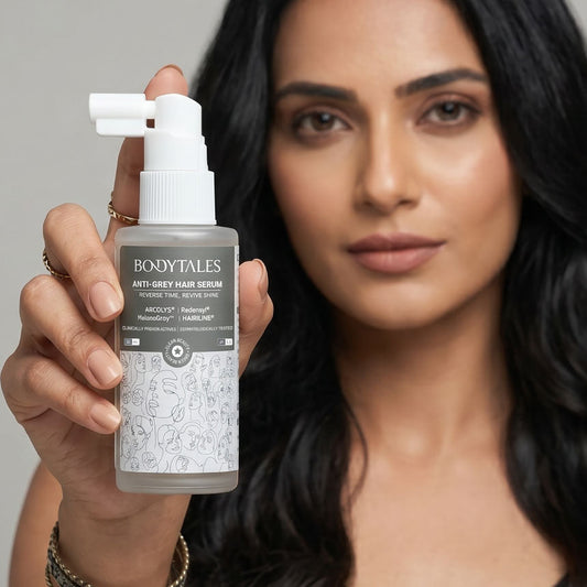 Best Anti-Grey Hair Serum in India: Advanced Hair Revival Formula for Premature Grey Hair Control