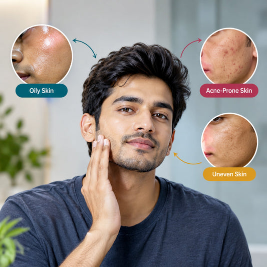 Skincare for Men: Routine for Oily & Acne-Prone Skin