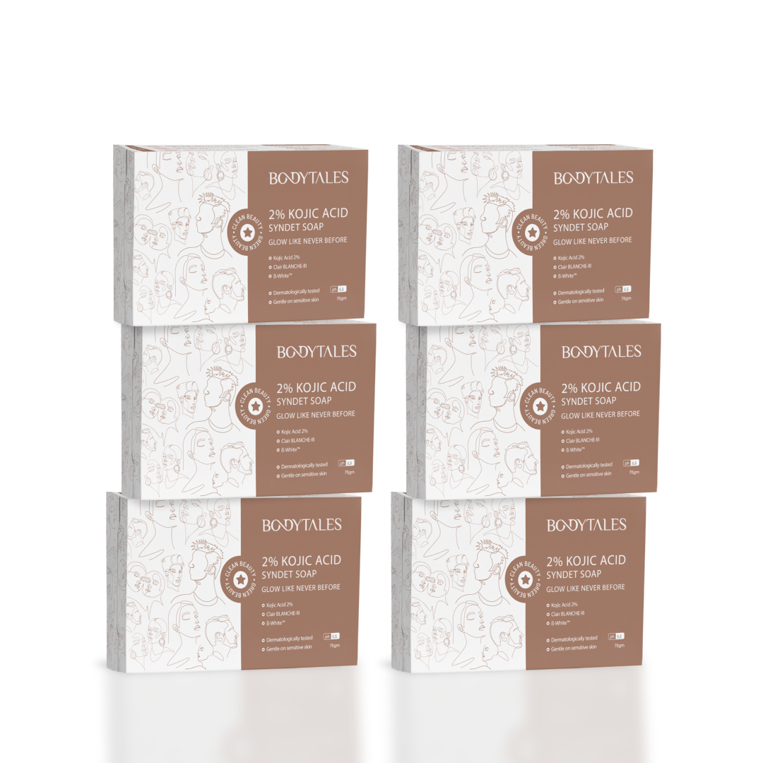 2% Kojic Acid Syndet Soap for Dark Spots and Pigmentation - 75g