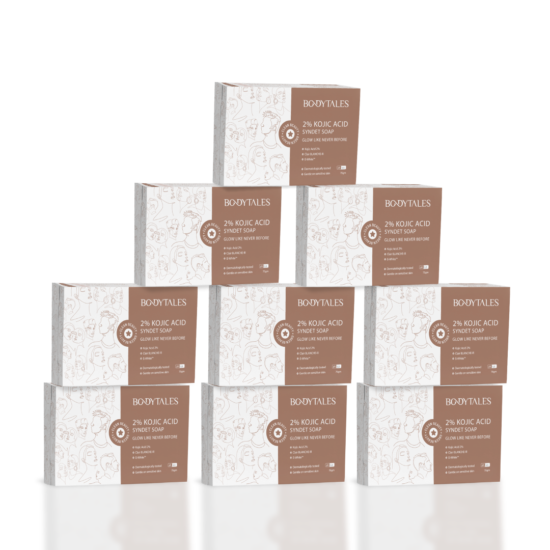 2% Kojic Acid Syndet Soap for Dark Spots and Pigmentation - 75g