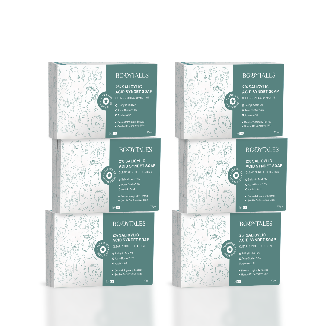2% Salicylic Acid Syndet Soap for Acne and Oil Control – 75 g