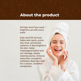 2% Kojic Acid Face Wash for Pigmentation & Dull Skin – 100 g