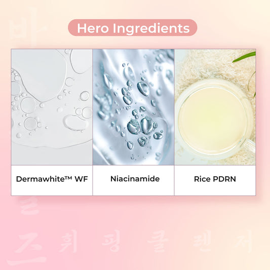 PDRN Mousse Cleanser with Niacinamide for Pore Care & Hydration - 100 G