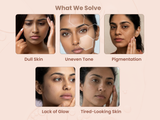 Bodytales 2% Kojic Acid Brightening Combo | Face Wash + Syndet Soap | For Dark Spots, Pigmentation & Uneven Skin Tone | Vegan & Cruelty-Free